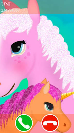 fake call unicorn game screenshot 3