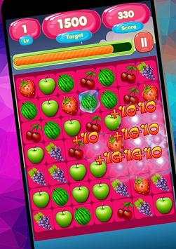Sweet Fruit Candy Game Free screenshot 2