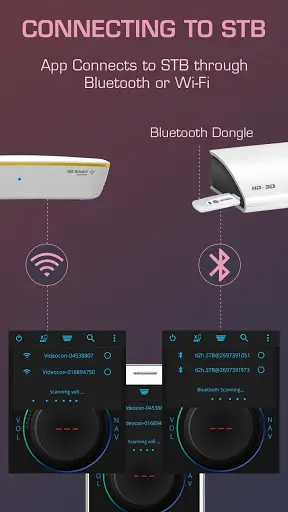 d2h Smart Remote App screenshot 2
