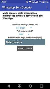 WhatsApp Sem Contato screenshot 2