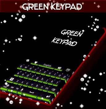 Green Keypad Theme for Android screenshot 1