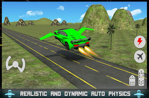 Flying Car 3D: Extreme Pilot screenshot 2