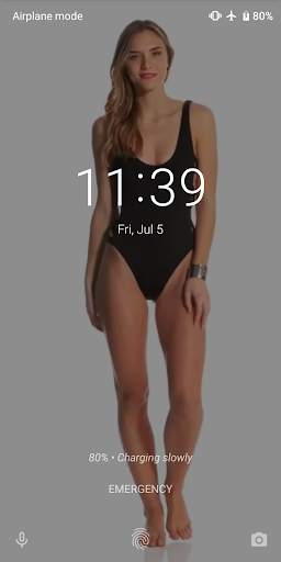 Pretty Girl Hot Video Wallpaper screenshot 1