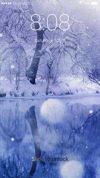 Snow Lock Screen Pro screenshot 4