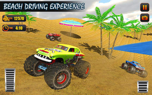 Monster Truck Water Surfing 3D screenshot 3