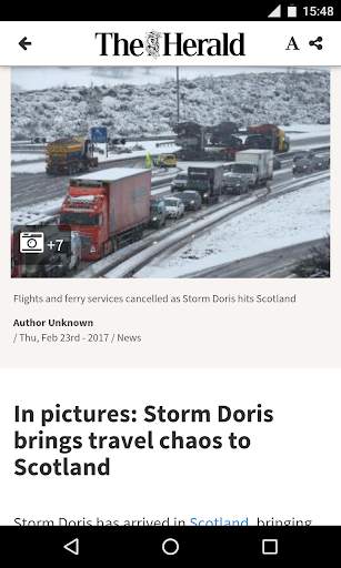 The Herald app screenshot 1