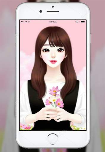 Cute Laurra Girl Wallpaper screenshot 2