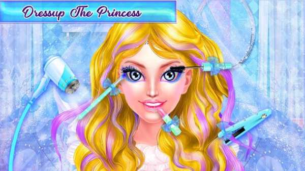 Winter Princess Pretty Girl: Makeup Salon Game screenshot 3