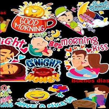 Good Morning & Good Night Stickers "For WhatsApp" screenshot 2