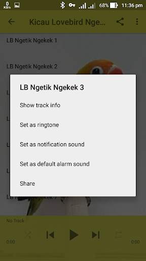 Lovebird Ngetik Ngekek Offline screenshot 6