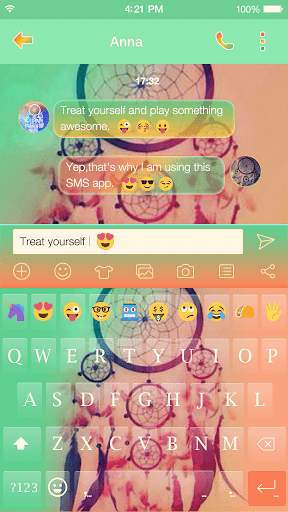Emoji Keyboard - Dreamcatcher screenshot 3