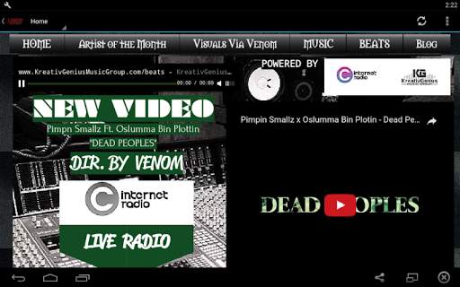 Kreativ Genius Music Group screenshot 2