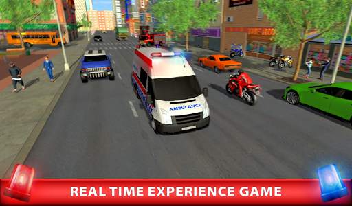 City Ambulance Rescue Rush Game screenshot 8