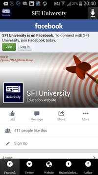 SFI University screenshot 1