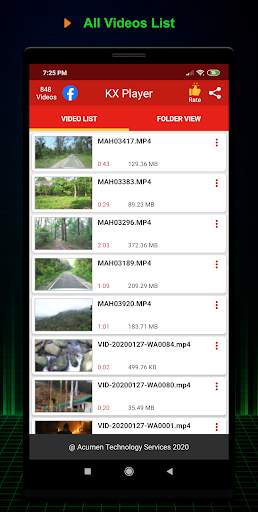 KX Player - Full HD Video Player screenshot 3