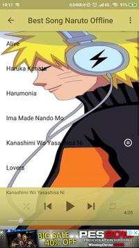 Lagu Soundtrack Naruto Offline screenshot 1