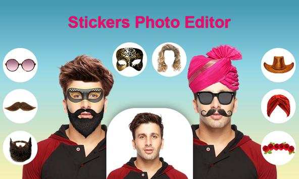 Stickers Photo Editor 1 تصوير الشاشة