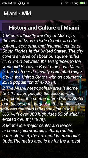 Miami - Wiki screenshot 7