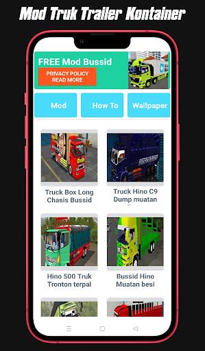 Mod Truk Trailer Kontainer screenshot 3