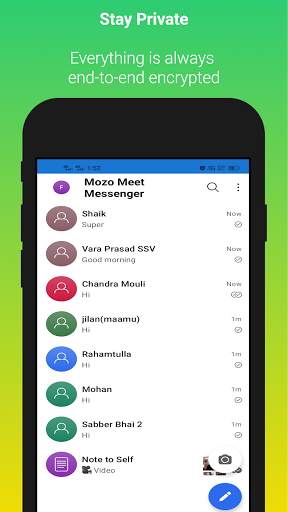 MoZo Meet Messenger screenshot 1