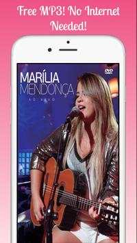 Marília Mendonça MP3 muse gratuite Téléger No WIFI screenshot 2