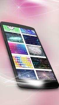 Pink Cat Keyboard Theme screenshot 1