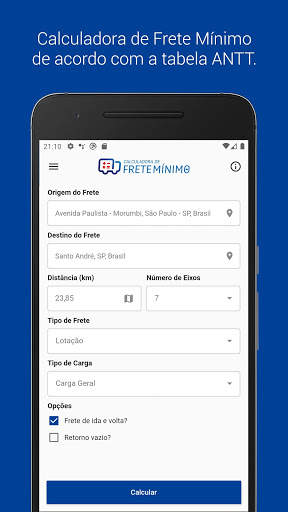 Frete Mínimo screenshot 2