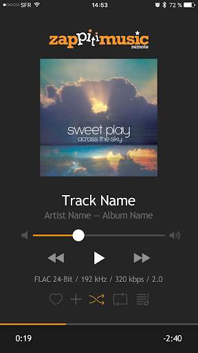 Zappiti Music Control screenshot 2