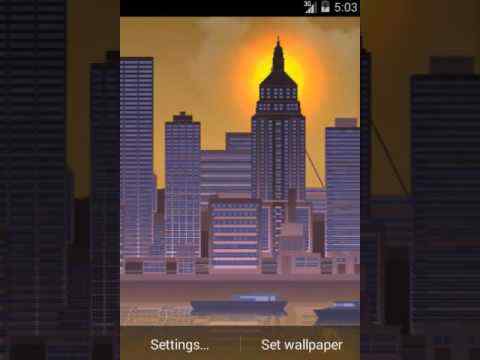 My City Live Wallpaper screenshot 1