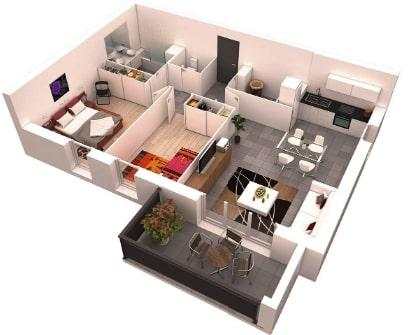 Free 3D Home Plans скриншот 5