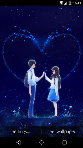 Love and Heart Live Wallpaper screenshot 1