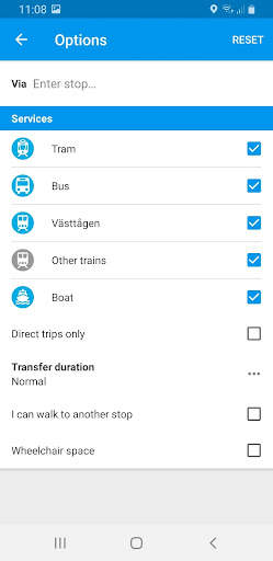 Travel planner screenshot 3