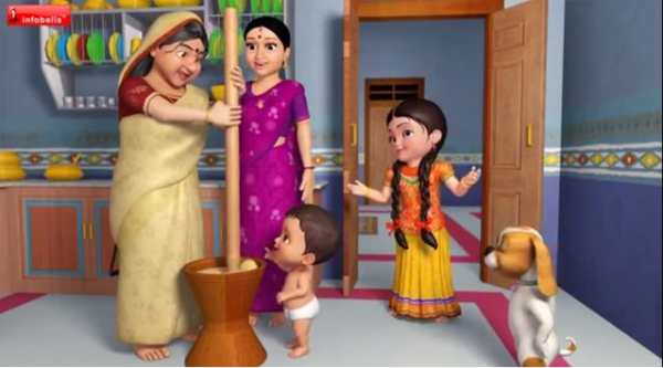 Dadi Maa Kids Song Offline screenshot 2