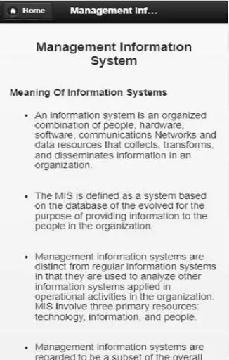 Management Information System screenshot 2