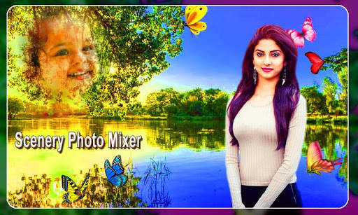 Scenery Photo Blender : Photo Frame Effects screenshot 5