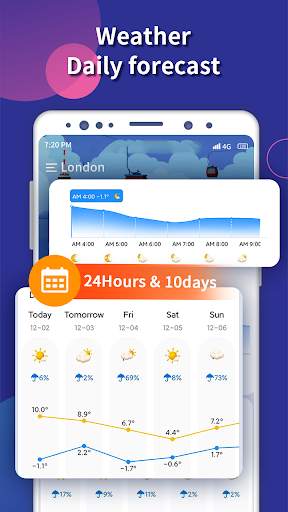 Weather - Storm Radar Map &Acc screenshot 4