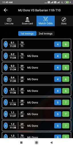 Cricket Score Box Live Line screenshot 4