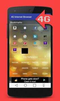 3G - 4G Fast Internet Browser screenshot 2