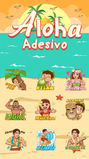 Aloha etiqueta de verão para Snapchat screenshot 2