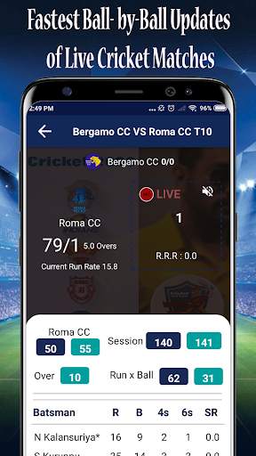 Cricket Live Line screenshot 5