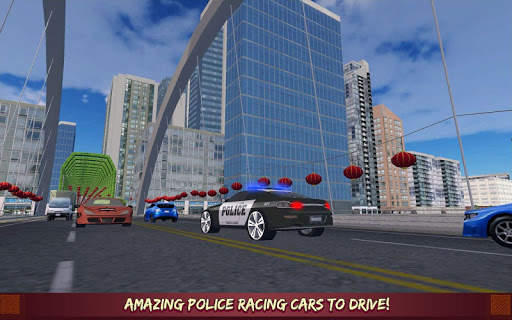 China Town: Police Car Racers स्क्रीनशॉट 4