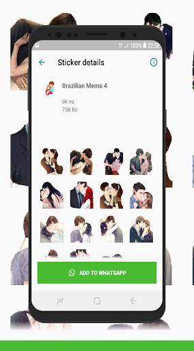 Kiss Stickers for Whatsapp 2020 screenshot 8