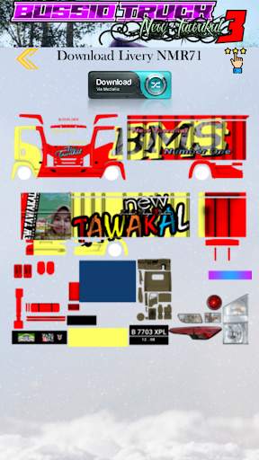 Download Mod Bussid New Tawakal 3 screenshot 7