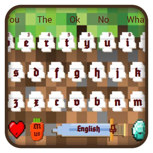 Pixel Craft Keyboard Theme 10001004