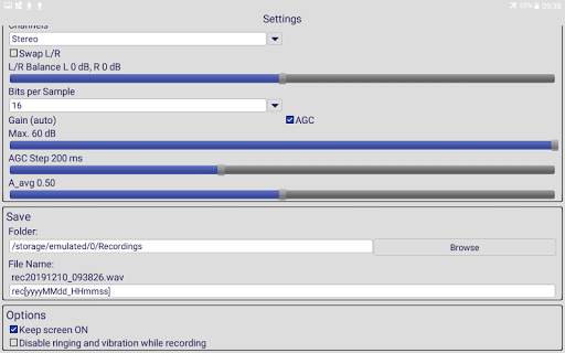 Sound Recorder PCM screenshot 10