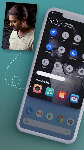 Notification Bar Photo Set : Customize Status Bar screenshot 2