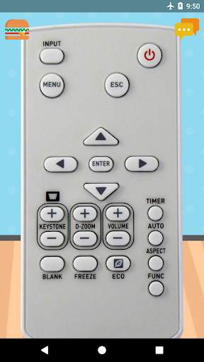 Remote Control For Casio Projector 3 تصوير الشاشة
