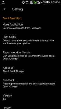 Fast battery Charging screenshot 2