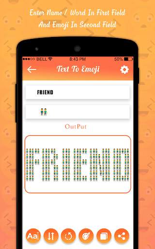 Emoji Letter Maker - Emoji Text Maker 🤩 screenshot 1