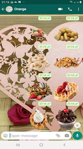 Food Stickers For WhatsApp screenshot 5